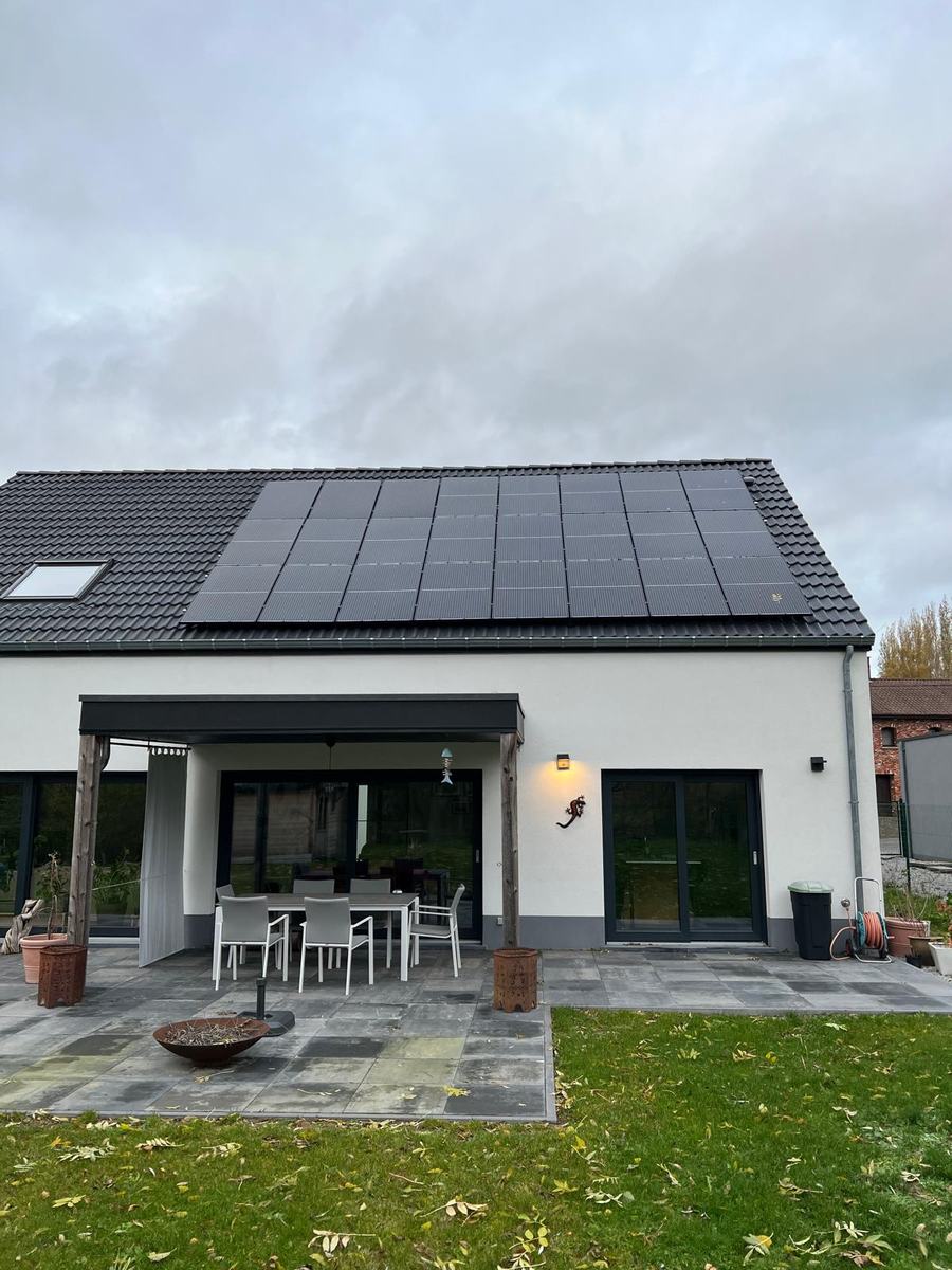 Installation photovoltaïque résidentielle réalisée par BONIVIVRE