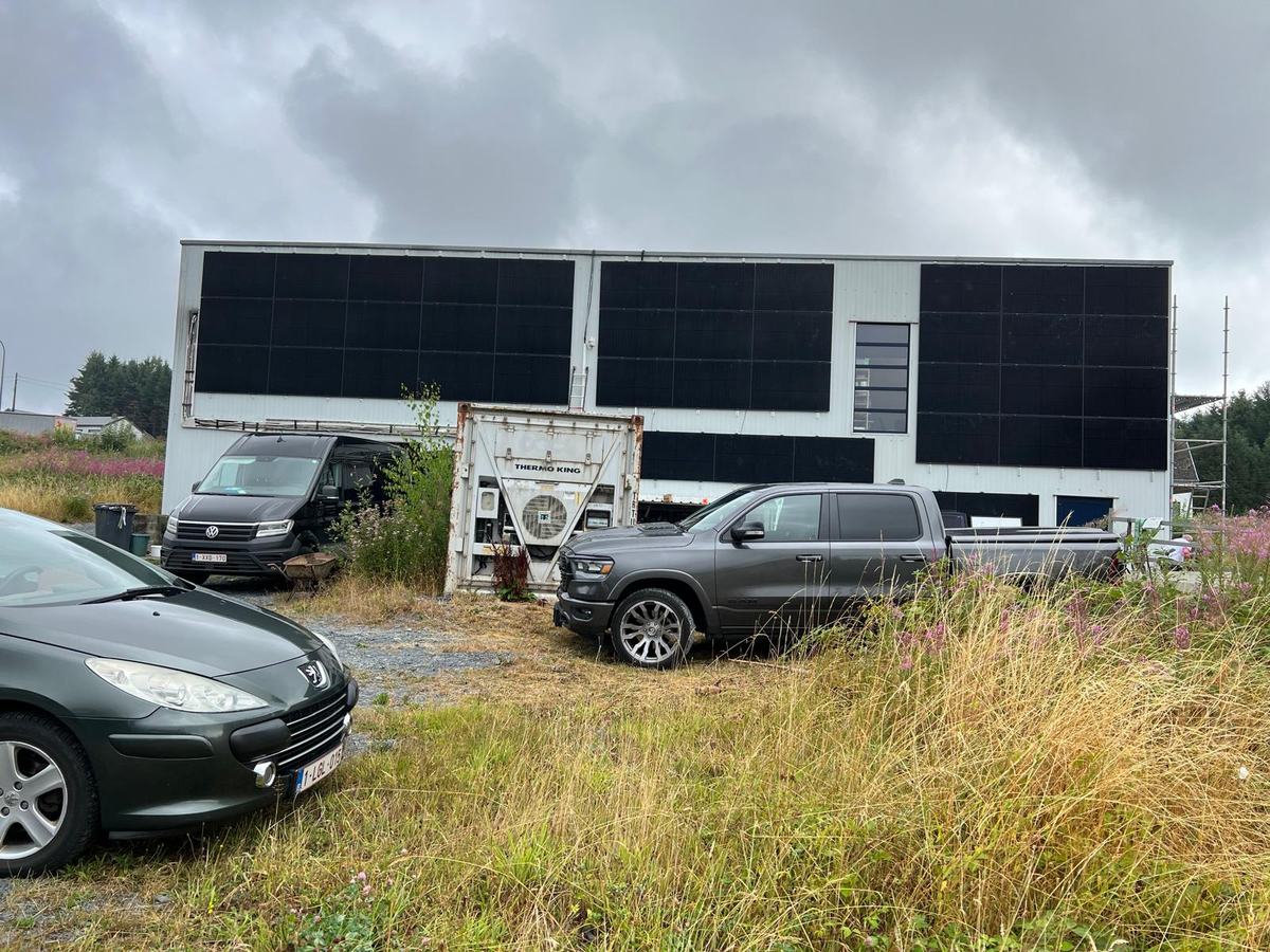 Centrale photovoltaïque installée par BONIVIVRE